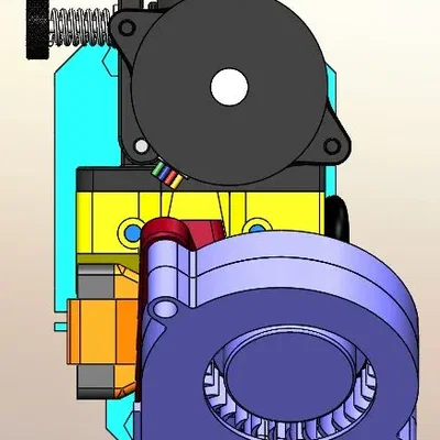 Bộ phận Extruder cho Prusa MK3 với E3D Revo Micro và Orbiter 2.0