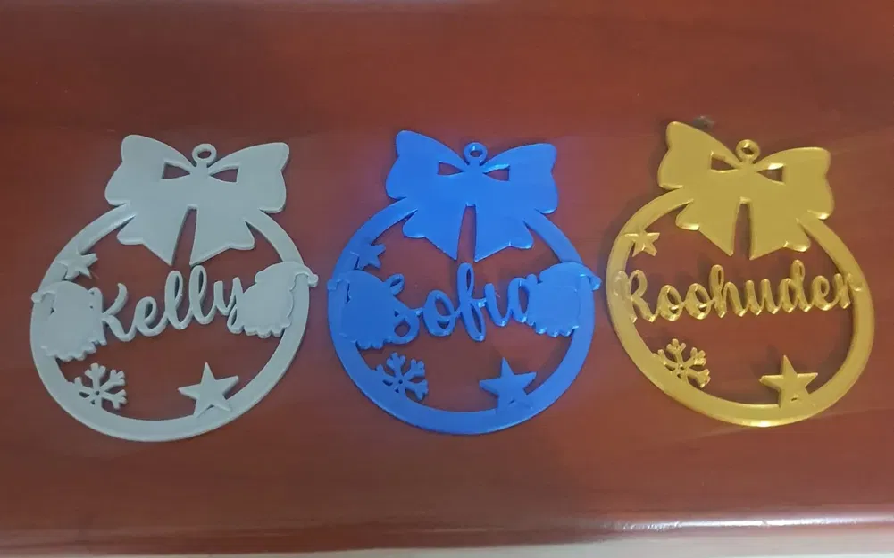 Móc Trang Trí Giáng Sinh Có Tên - Image 2