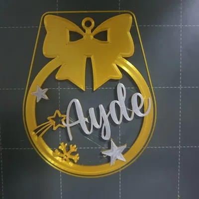 Móc Trang Trí Giáng Sinh Có Tên