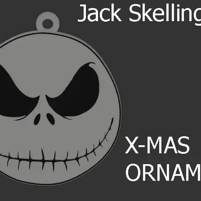 Móc chìa khóa / Đồ trang trí Jack Skellington - The Nightmare Before Christmas