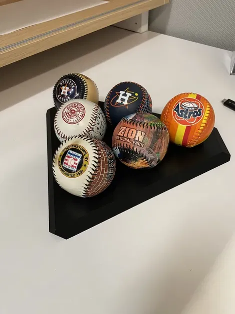 Chân Đế và Kệ Trưng Bày Bóng Chày - Image 3