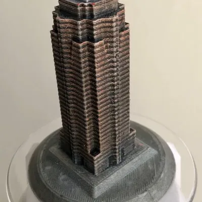 Mô hình tòa nhà Nakatomi Plaza trong phim Die Hard