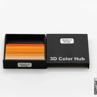 Hộp Đựng Mẫu Nhựa: 10 - 30 Mẫu (3D Color Hub)