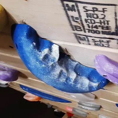 Móc Leo Núi "Blue Forged Jug Pinch"