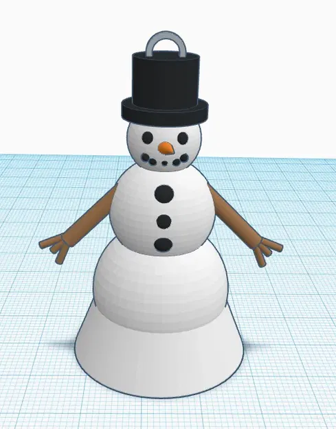 Móc Trang Trí Người Tuyết - Image 1