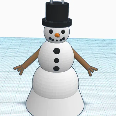 Móc Trang Trí Người Tuyết