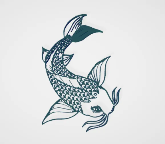 Tranh Treo Tường Mô Hình Cá Fish_2 - Image 1