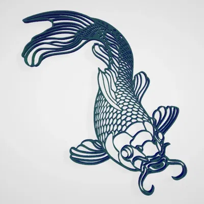 Tranh Treo Tường Mô Hình Cá_1