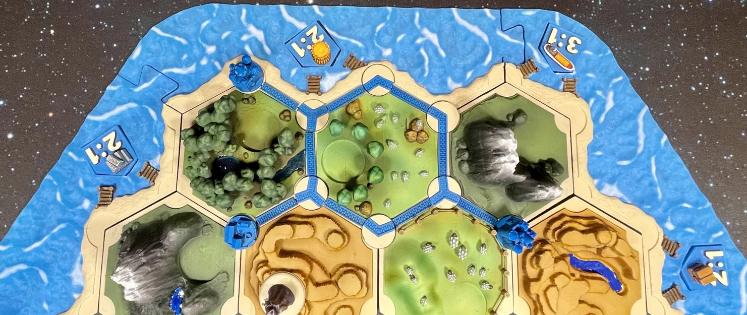 Ngã ba đường Catan 3D - Image 1