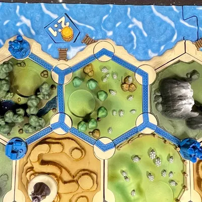 Ngã ba đường Catan 3D