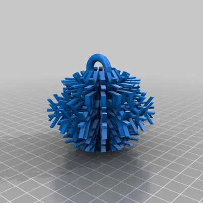 Vòng Trang Trí Giáng Sinh Hình Bông Tuyết