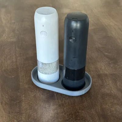 Khay Đựng Máy Xay Muối Tiêu Điện Tử