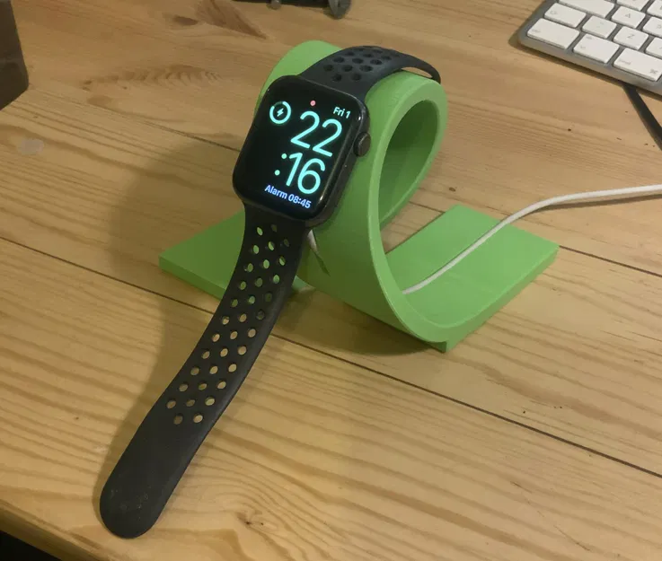 Đế Sạc Apple Watch Hình Cây Noodle - Image 1