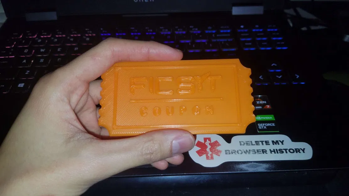 Coupon FICSIT Dập Nổi/Chìm (dày hơn) - Image 1