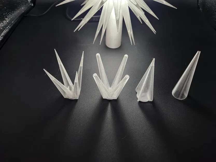 Đồ trang trí đỉnh cây thông Noel có đèn - Image 2