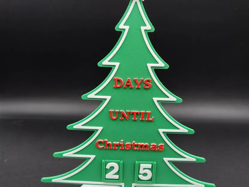 Lịch Đếm Ngược Hình Cây Thông Noel - Image 1