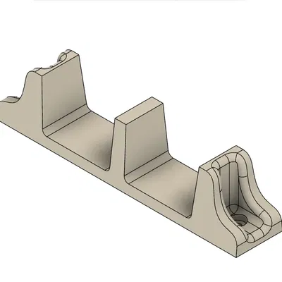 Double Sliding Closet door guide