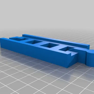 Bộ chuyển đổi đường ray Lincoln Log sang đường ray gỗ (Brio, IKEA) V1