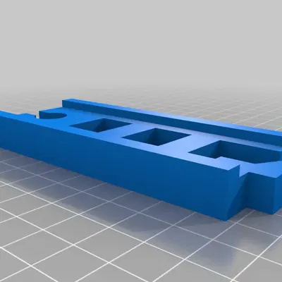 Bộ chuyển đổi đường ray Lincoln Log sang đường ray gỗ (Brio, IKEA) V1