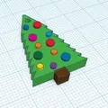 Christmas Tree Pendant - Thumbnail 1
