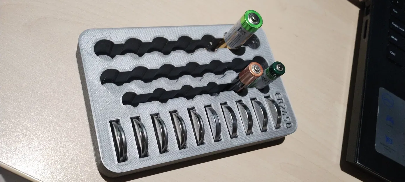 Chân đế Pin CR2450, AA, AAA - Image 3