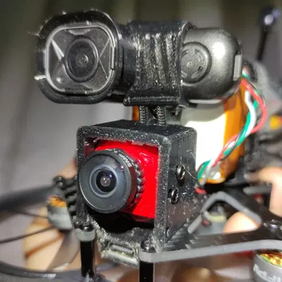 Pat Gắn Camera DarwinFPV Cineape25 22mm Có Mount GoPro và USB