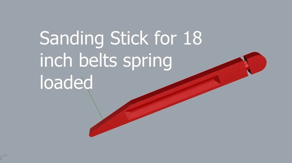 Sanding Stick using 1/2" x18" Belts - Image 1