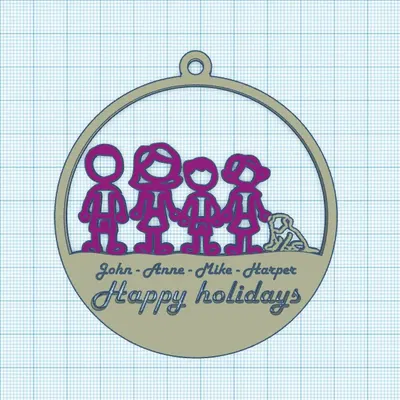 Trang Trí Gia Đình (Tùy Chỉnh Được)