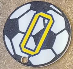 Soccer Ball Earrings/Keychain/Pendant - Image 2