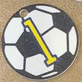 Soccer Ball Earrings/Keychain/Pendant - Thumbnail 3