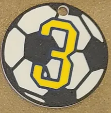 Soccer Ball Earrings/Keychain/Pendant - Image 5