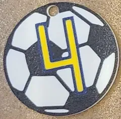Soccer Ball Earrings/Keychain/Pendant - Image 6