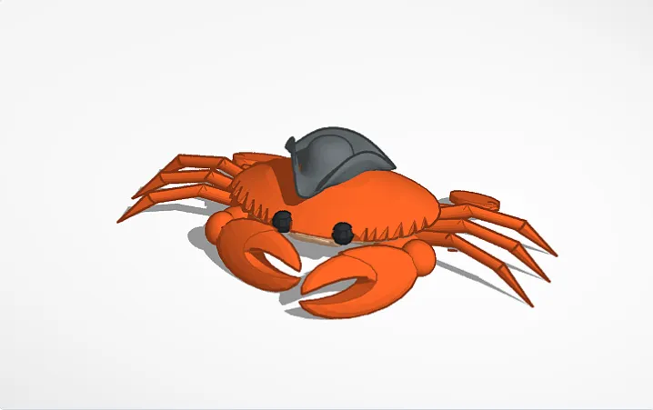 Mô hình Con Cua 3D - Image 1