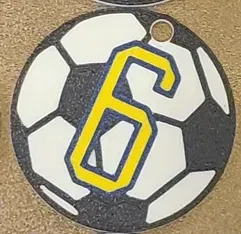 Soccer Ball Earrings/Keychain/Pendant - Image 8