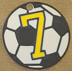 Soccer Ball Earrings/Keychain/Pendant - Image 9