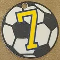 Soccer Ball Earrings/Keychain/Pendant - Thumbnail 9