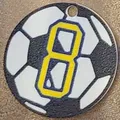 Soccer Ball Earrings/Keychain/Pendant - Thumbnail 10