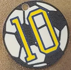 Soccer Ball Earrings/Keychain/Pendant - Image 12