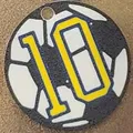 Soccer Ball Earrings/Keychain/Pendant - Thumbnail 12