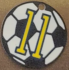 Soccer Ball Earrings/Keychain/Pendant - Image 13