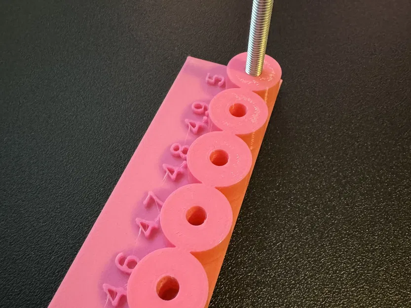 Thẻ kiểm tra dung sai ren M3, M4, M5 - Image 2