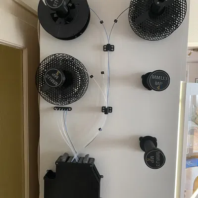 Giá đỡ cuộn dây MMU3 gắn tường, gắn tủ Ikea