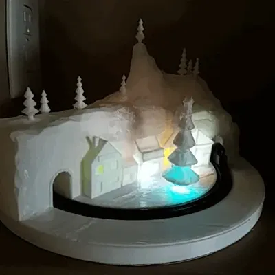 Merry Christmas 2019 "Gift to All" Train Village