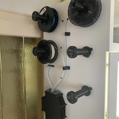 Giá đỡ cuộn dây MMU3 gắn tường, gắn tủ Ikea