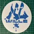 Logo Evangelion WILLE (Phiên bản Rebuild) - Thumbnail 1