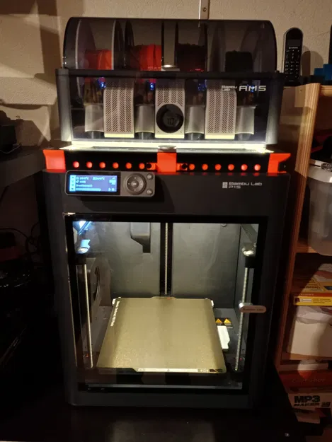 Riser cho Bambulab P1S có thông gió và đèn LED - Image 12