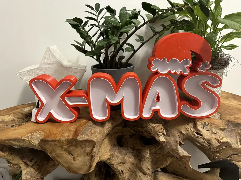 Đèn LED X-MAS in 3D - Image 1