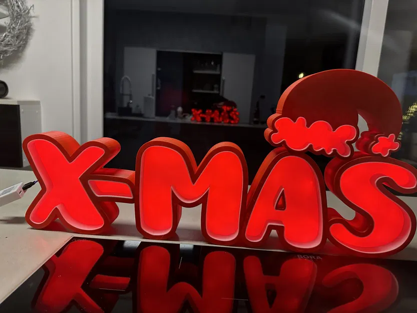 Đèn LED X-MAS in 3D - Image 2