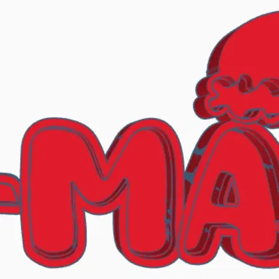 Đèn LED X-MAS in 3D