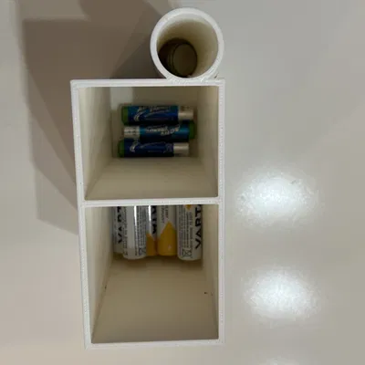 Hộp Đựng Pin Cũ